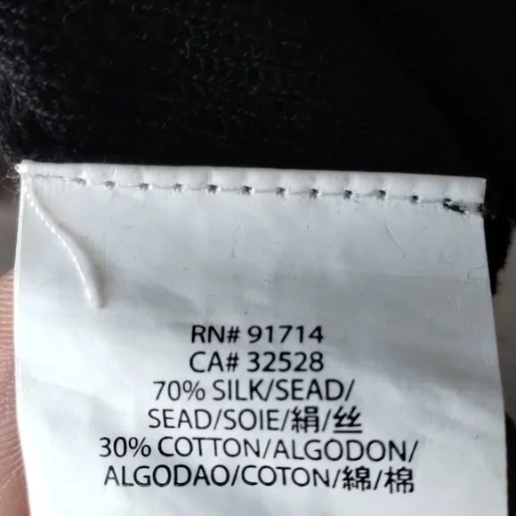 Armani Exchange black knitted little dress. Size M. - Picture 8 of 9